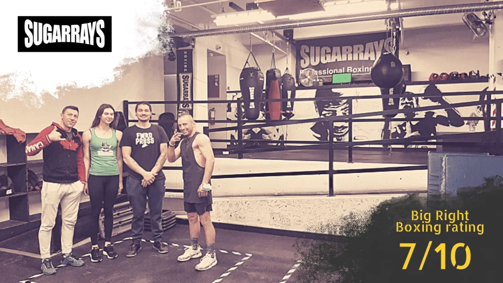 Sugar Rays Boxing gym in Vancouver