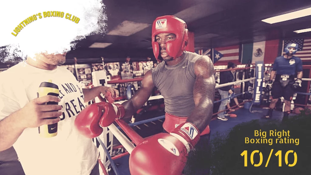 Lightning's boxing gym in Oakland